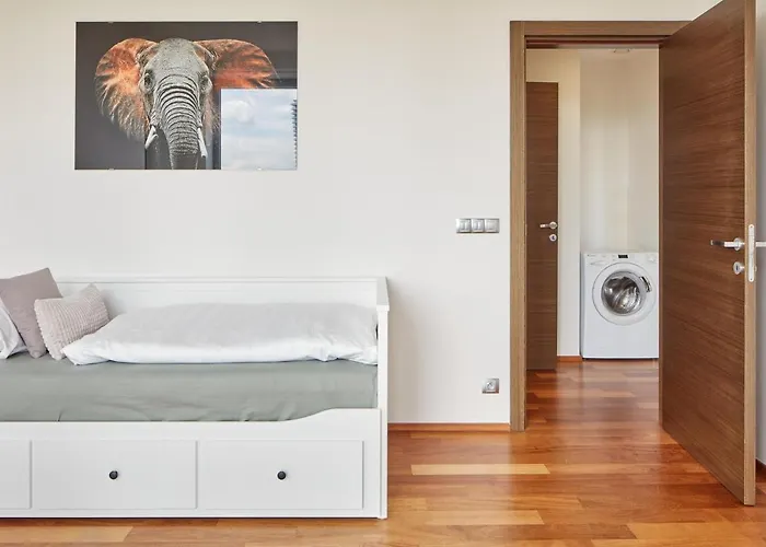 Apartment Spacious In Nusle By Days *